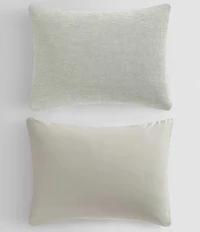Calvin Klein Microwaffle Melange Mini Comforter Set