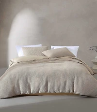 Calvin Klein Microwaffle Melange Mini Comforter Set