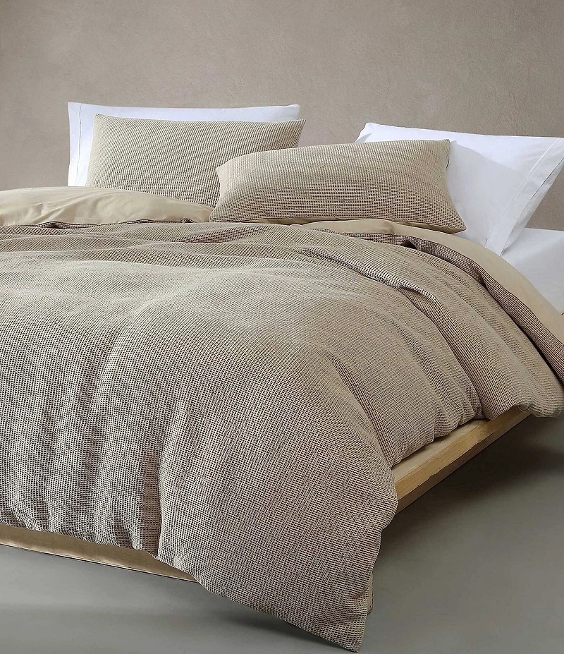 Calvin Klein Microwaffle Melange Mini Comforter Set
