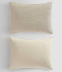 Calvin Klein Microwaffle Melange Mini Comforter Set