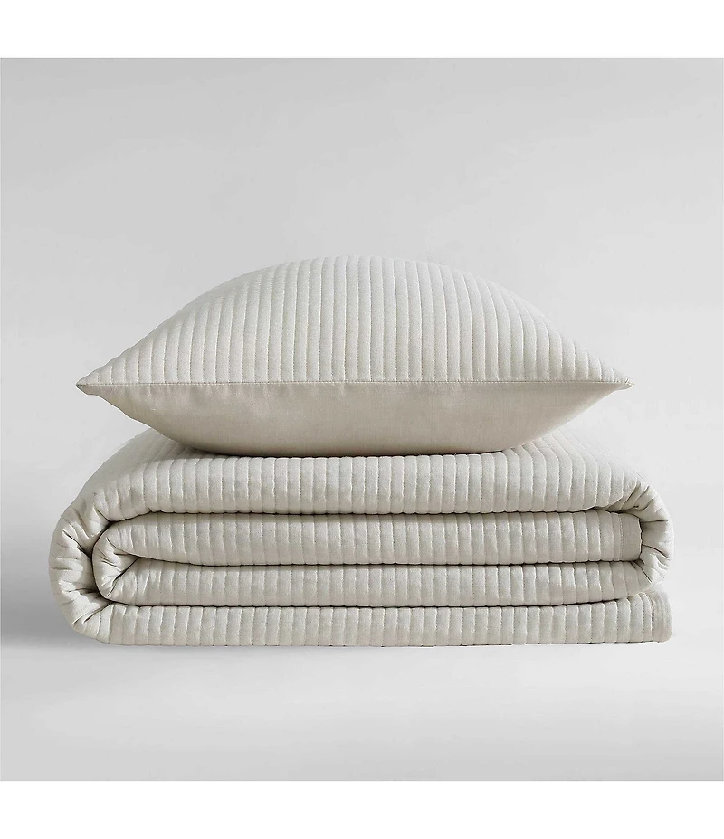 Calvin Klein Mini Channel Stitch Solid Quilt Mini Set