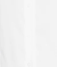 Calvin Klein Mixed Media Point Collar Long Sleeve Button-Front Shirt