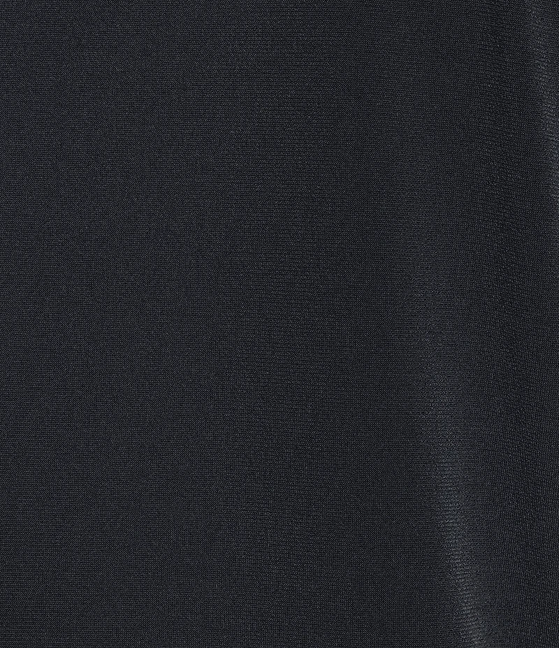 Calvin Klein Mixed Media Tie Neck Short Sleeve Top