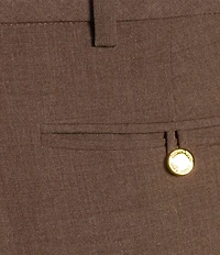 Calvin Klein Mid Rise Modern Fit Straight Leg Pants