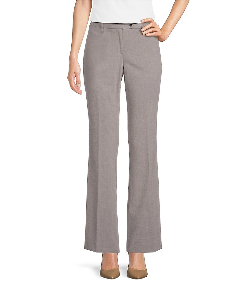 Calvin Klein Mid Rise Modern Fit Straight Leg Pants