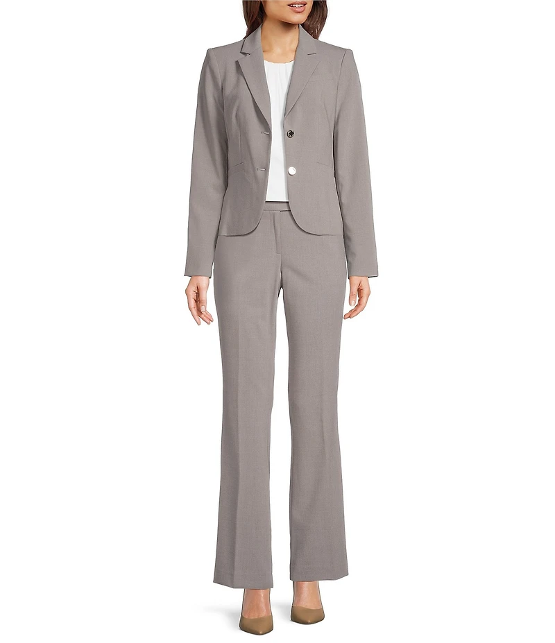 Calvin Klein Mid Rise Modern Fit Straight Leg Pants