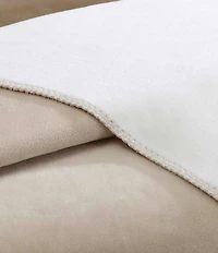 Calvin Klein Modern Lush Reversible Bed Blanket