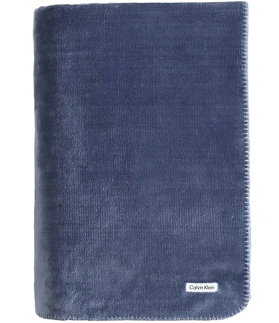 Calvin Klein Modern Lush Reversible Bed Blanket