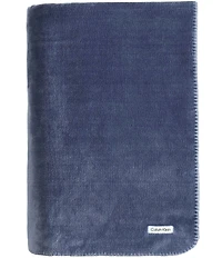 Calvin Klein Modern Lush Reversible Bed Blanket