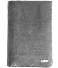 Calvin Klein Modern Lush Reversible Bed Blanket