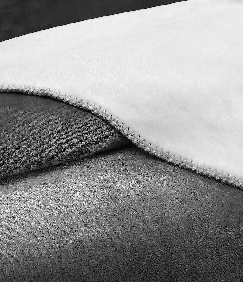 Calvin Klein Modern Lush Reversible Bed Blanket