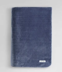 Calvin Klein Modern Lush Reversible Bed Blanket