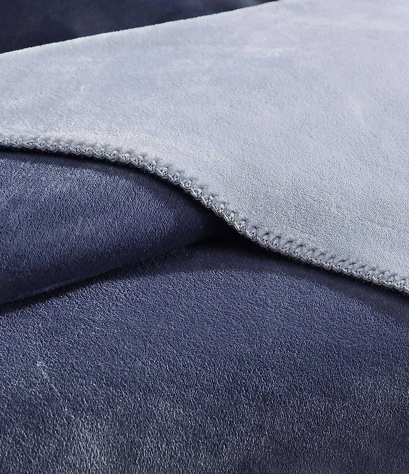 Calvin Klein Modern Lush Reversible Bed Blanket