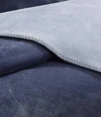 Calvin Klein Modern Lush Reversible Bed Blanket