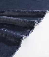 Calvin Klein Modern Lush Reversible Solid Throw Blanket