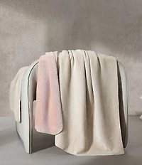 Calvin Klein Modern Lush Reversible Solid Throw Blanket