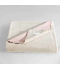 Calvin Klein Modern Lush Reversible Solid Throw Blanket