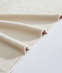 Calvin Klein Modern Lush Reversible Solid Throw Blanket