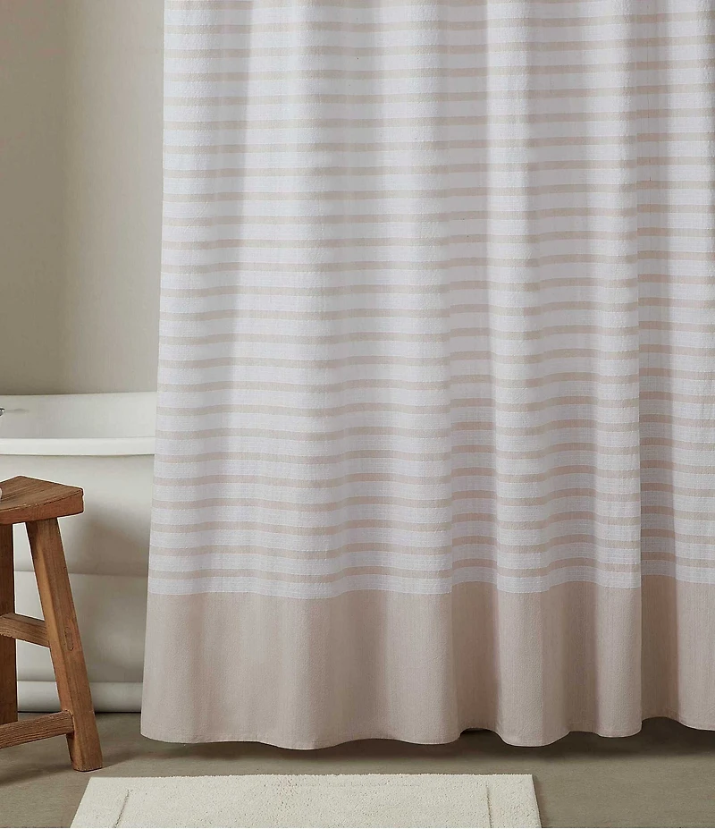 Calvin Klein Modern Stripe Shower Curtain