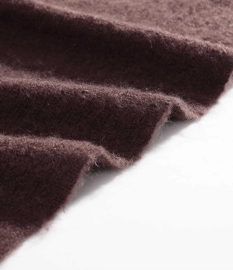 Calvin Klein Mohair Solid Throw Blanket, 70#double; x 50#double;