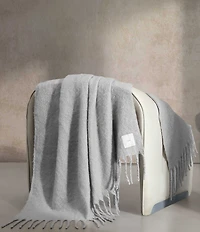 Calvin Klein Mohair Solid Throw Blanket, 70#double; x 50#double;