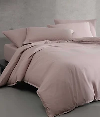 Calvin Klein Naturals Colleciton Solid Cotton Tencel™ Refibra™ Duvet Cover Mini Set