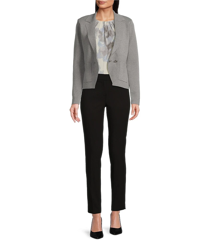 Calvin Klein Notch Lapel Double Button Jacket