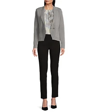 Calvin Klein Notch Lapel Double Button Jacket