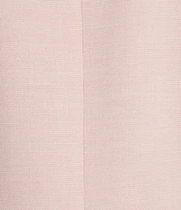 Calvin Klein Novelty Stand Collar 3/4 Sleeve One-Button Front Jacket