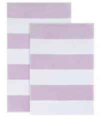 Calvin Klein Outdoor Collection Poolside Striped 2-Piece Beach Towel Set