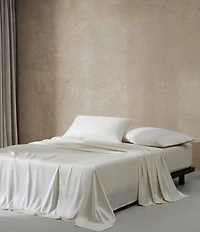 Calvin Klein Pearl Edge Cotton Sateen 300-Thread Count Sheet Set