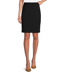Calvin Klein High Rise Luxe Stretch Coordinating Pencil Skirt