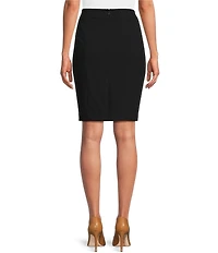 Calvin Klein High Rise Luxe Stretch Coordinating Pencil Skirt