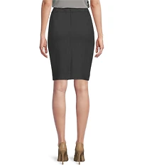 Calvin Klein High Rise Luxe Stretch Coordinating Pencil Skirt