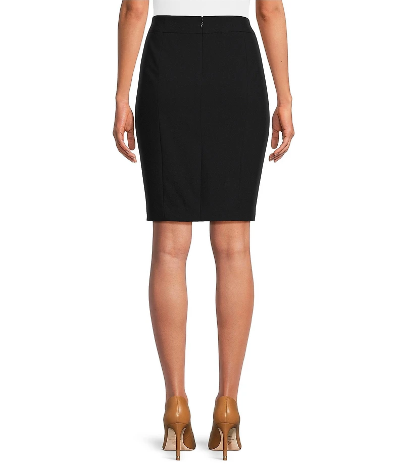 Calvin Klein High Rise Luxe Stretch Coordinating Pencil Skirt