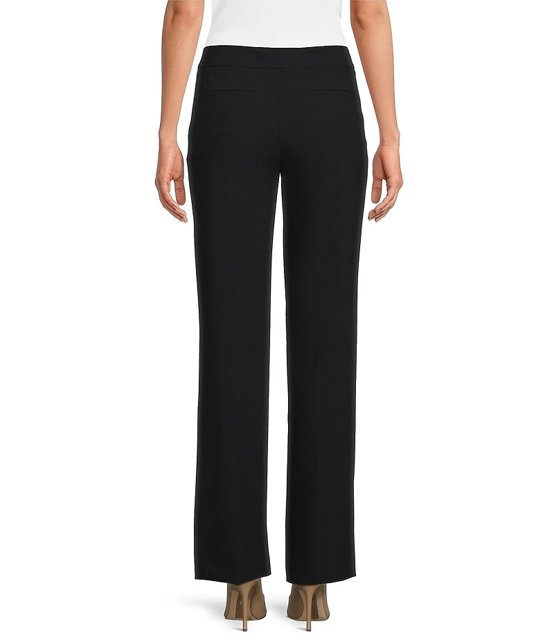 Calvin Klein Petite Size Classic Trouser Leg Slightly Flared Hem Pants