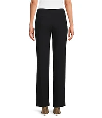 Calvin Klein Petite Size Classic Trouser Leg Slightly Flared Hem Pants