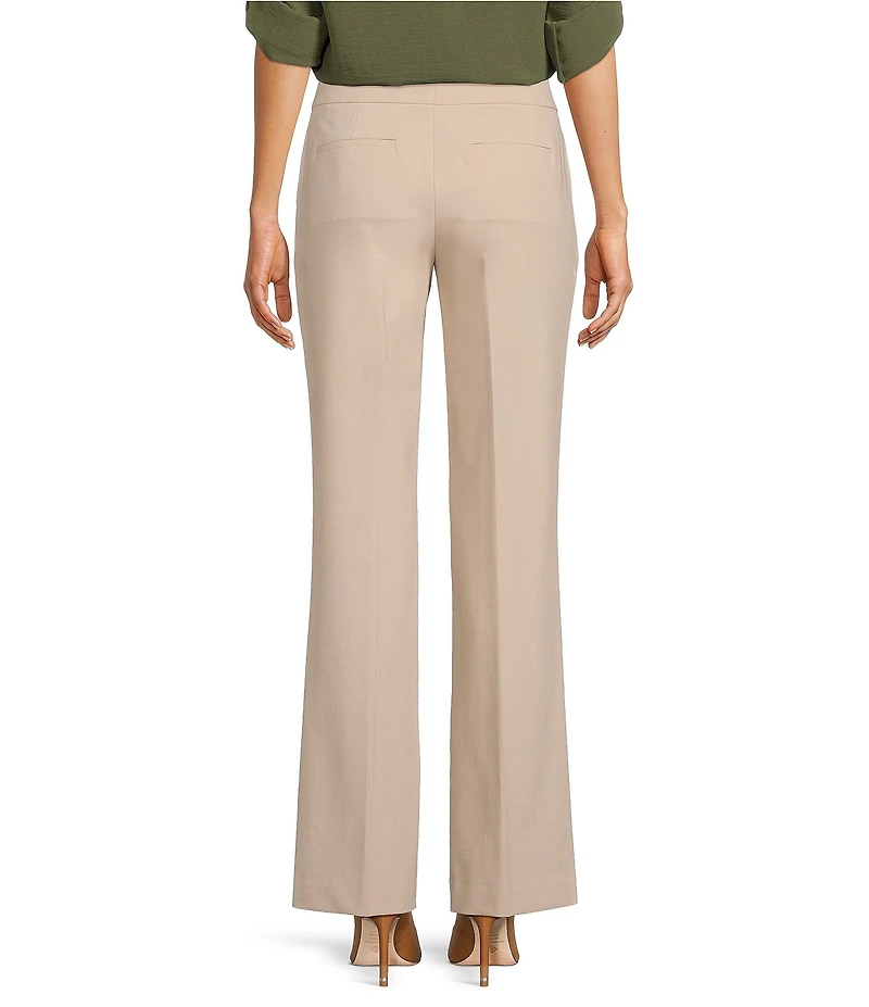 Calvin Klein Petite Size Classic Trouser Leg Slightly Flared Hem Pants