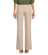 Calvin Klein Petite Size Classic Trouser Leg Slightly Flared Hem Pants