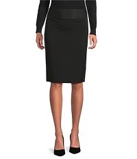 Calvin Klein Ponte Pencil Skirt