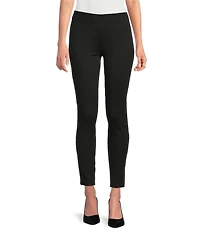 Calvin Klein Ponte Pull On Ankle Straight Leg Pants