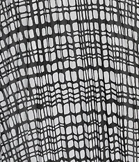 Calvin Klein Printed Georgette Pleated A-Line Midi Skirt