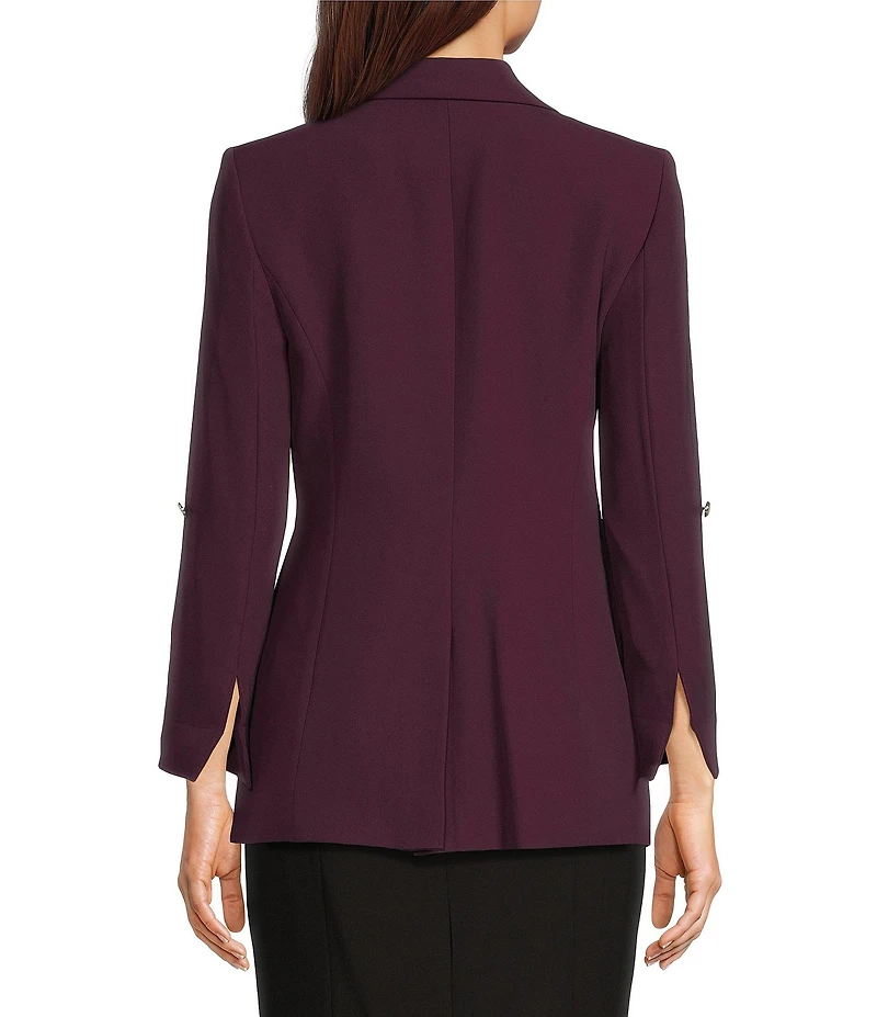 Calvin Klein Roll Tab Sleeve 2-Button Jacket
