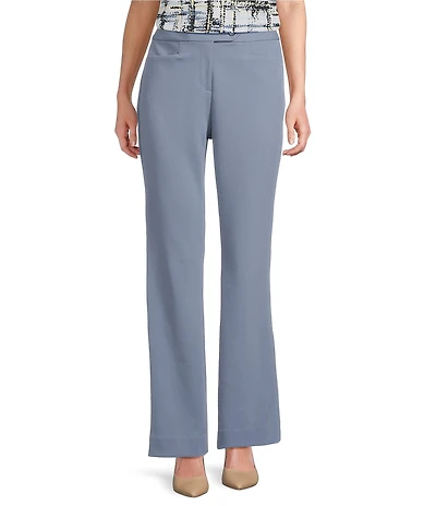 Calvin Klein Scuba Crepe Modern Fit Straight Leg Pants