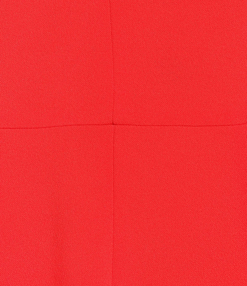 Calvin Klein Scuba Crepe Sleeveless Square Neck Midi Dress