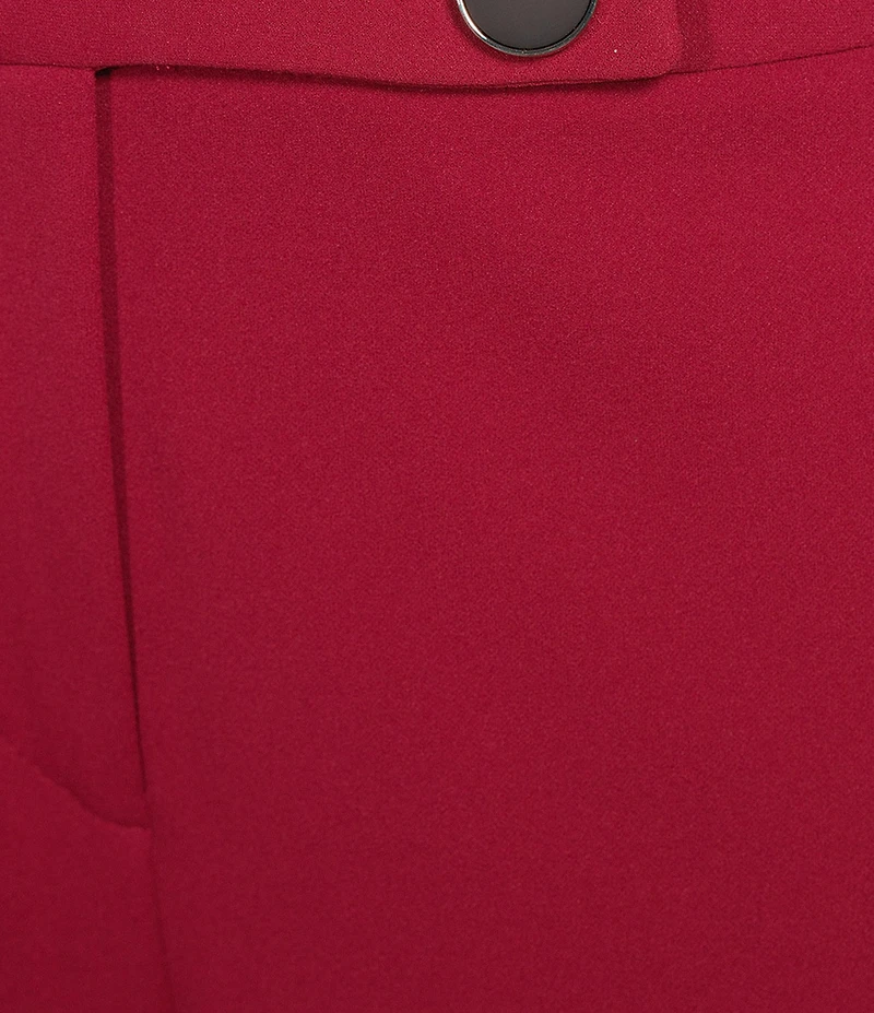 Calvin Klein Scuba Crepe Wide Leg Pants