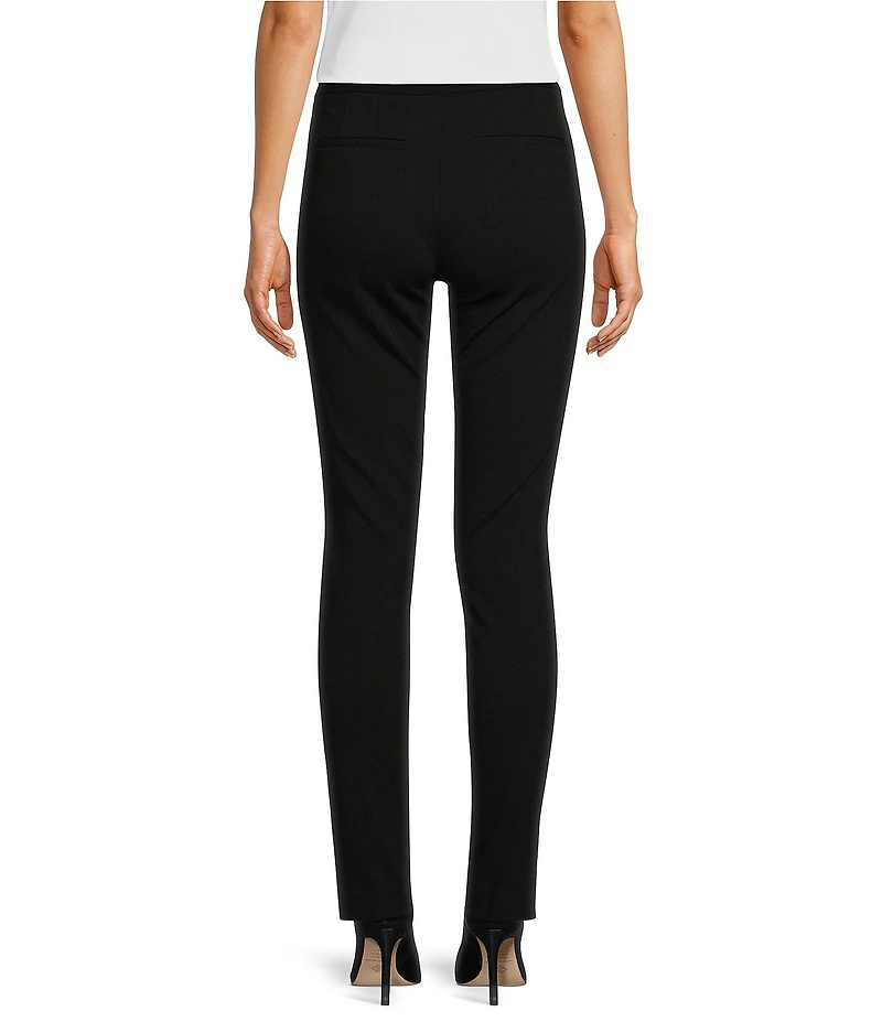 Calvin Klein Scuba Crepe Zip Pocket Slim Skinny Leg Pants