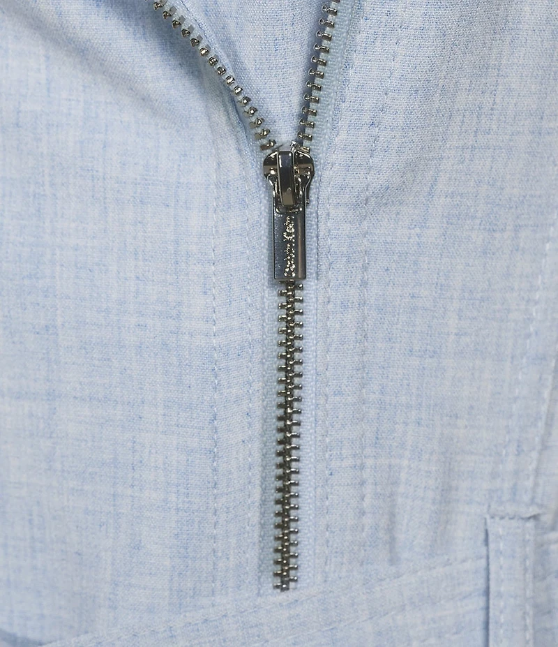 Calvin Klein Sleeveless Collar Neck Fitted Coat Jacket Dress