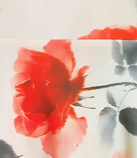 Calvin Klein Sleeveless Floral Print Knee Length Dress