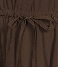 Calvin Klein Sleeveless Tiered Skirt A Line Midi Dress